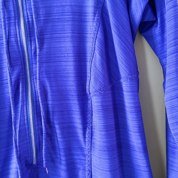 Athleta Purple Long-Sleeve Half Zip Yoga Hoodie - Size M - Picture 8 of 11